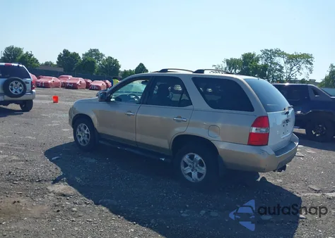 2002 Acura Mdx Touring from USA, damaged, VIN 2HNYD18892H503672
